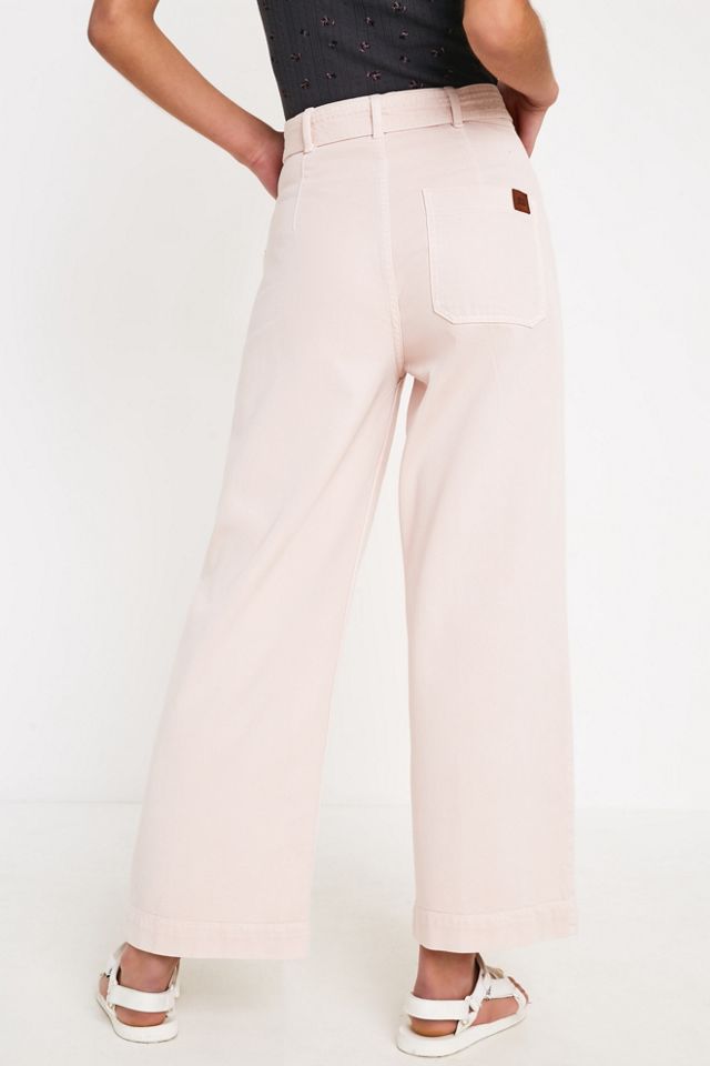 BDG – Ausgestellte Jeans in Rosa mit Gürtel #2