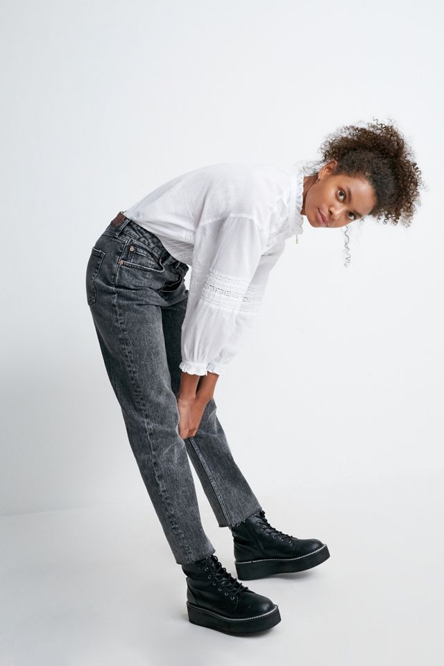 BDG Dillon Washed Grey Slim Straight Jeans #5