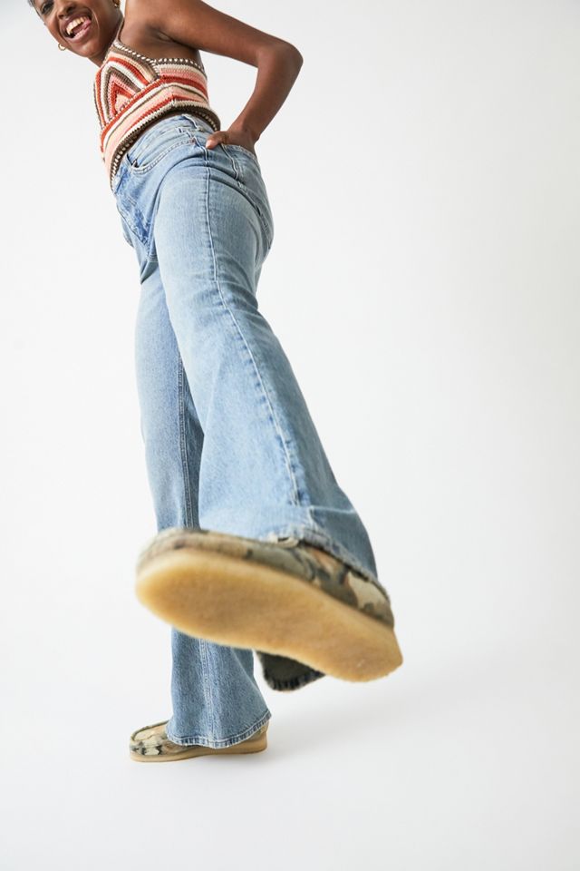 BDG Blue Vintage Wash High-Waist Flare Jeans #1