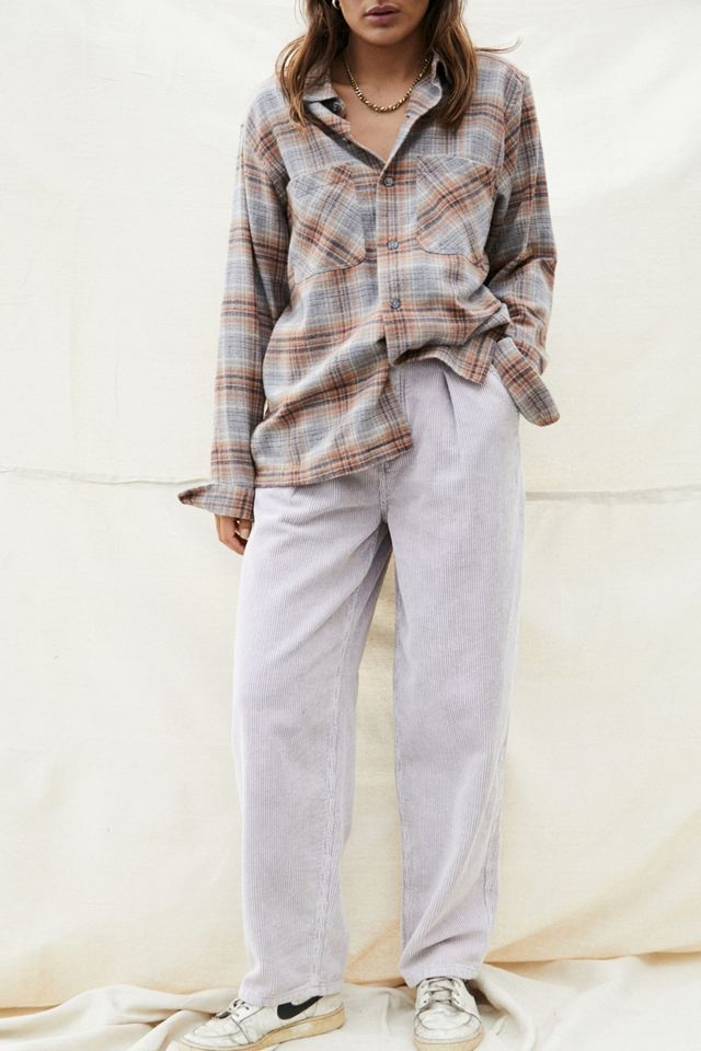 Jeans Cocoon en Velours Côtelé Lilas Erin BDG #1