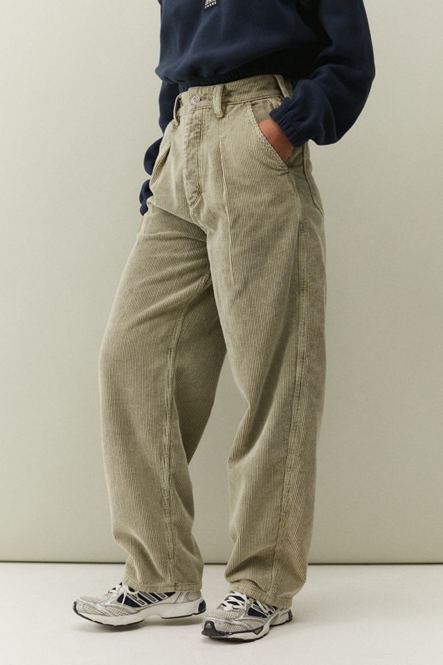 BDG Khaki Corduroy Erin Cocoon Jeans #1