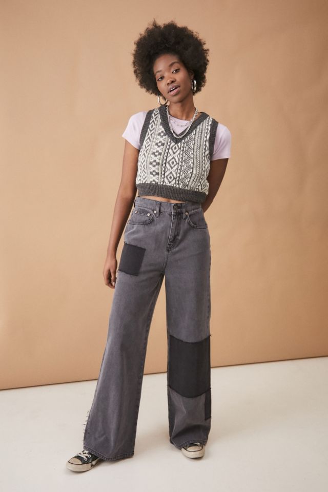 Patchwork jeans urban store outfitters