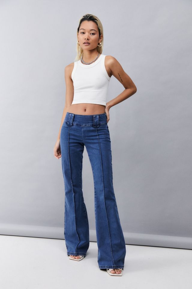 BDG Slim Flare Overall – Indigo  Urban Outfitters Japan - Clothing, Music,  Home & Accessories