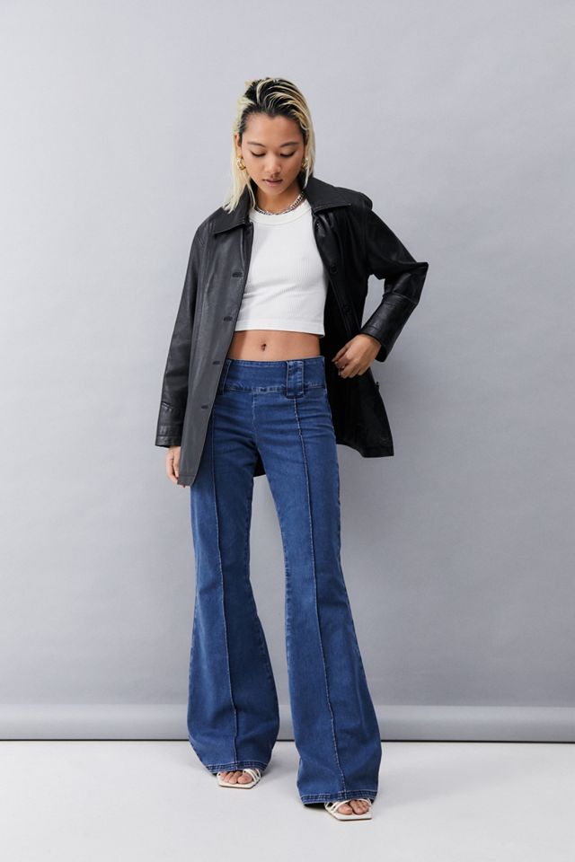 Jeans Acampanados Missy de Tiro Bajo Azul Índigo BDG #1