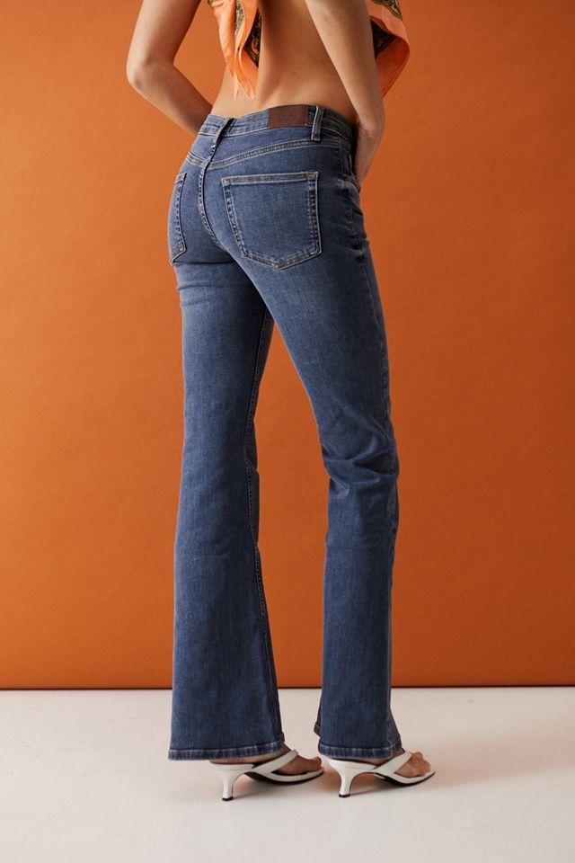 BDG Dark Wash Y2K Low-Rise Flare Jeans #2