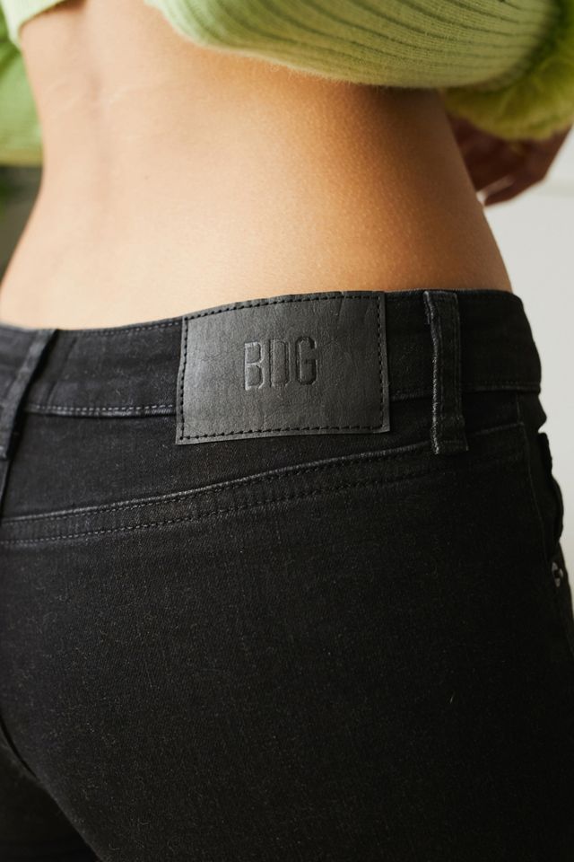 BDG Black Low Rise Flare Jeans #3