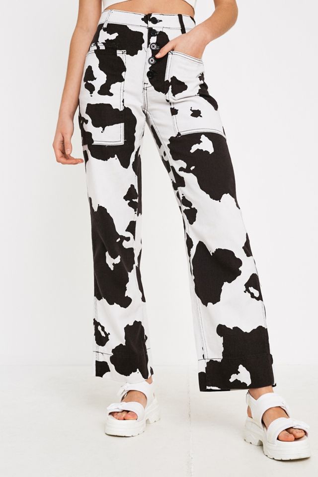 BDG High-Rise Cow Print Jeans #1