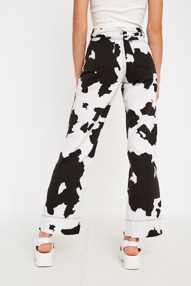 BDG High-Rise Cow Print Jeans #3