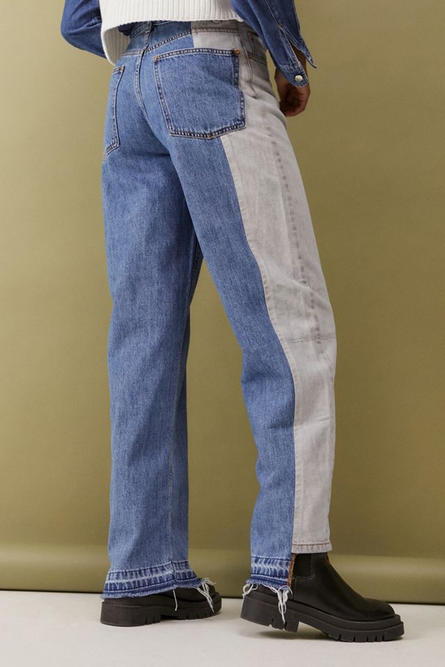 Jeans deux tons taille haute Roxy BDG #2
