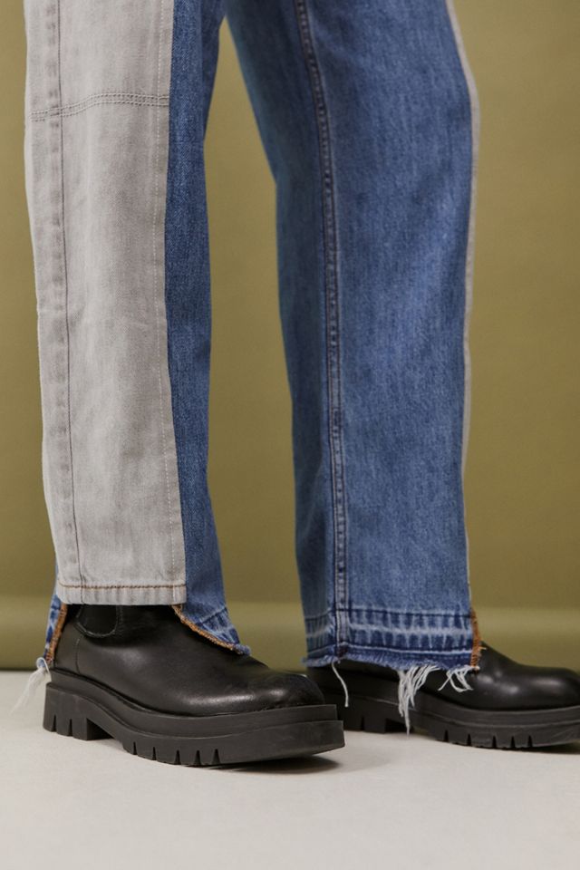 Jeans deux tons taille haute Roxy BDG #3