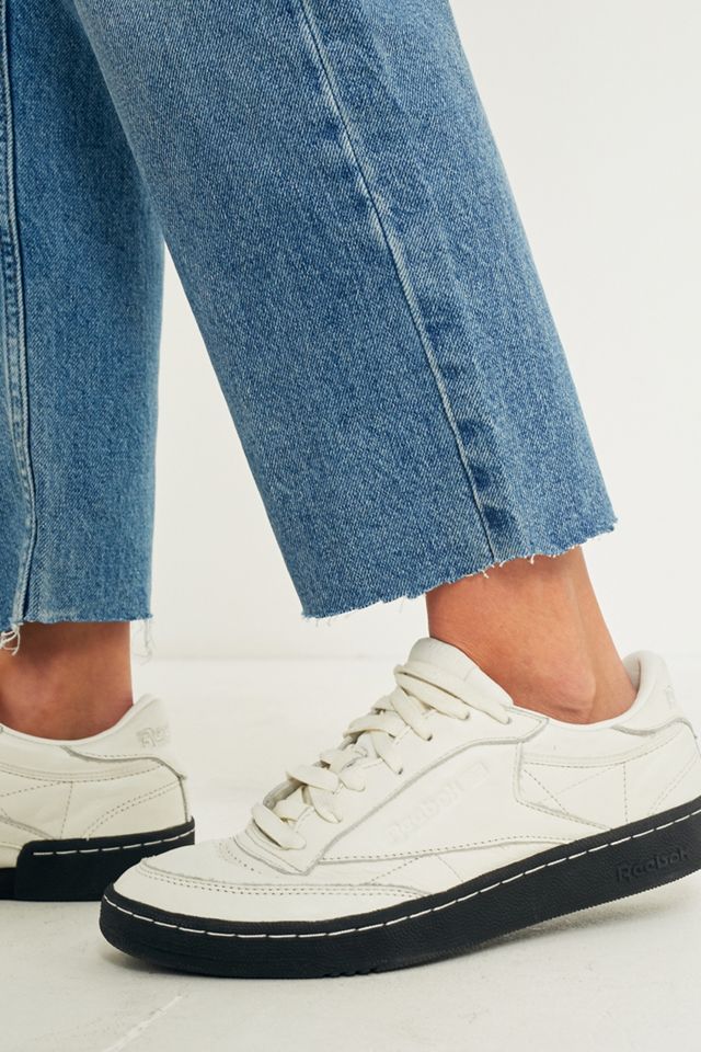 BDG Jessye Straight Leg Raw Hem Jeans #2