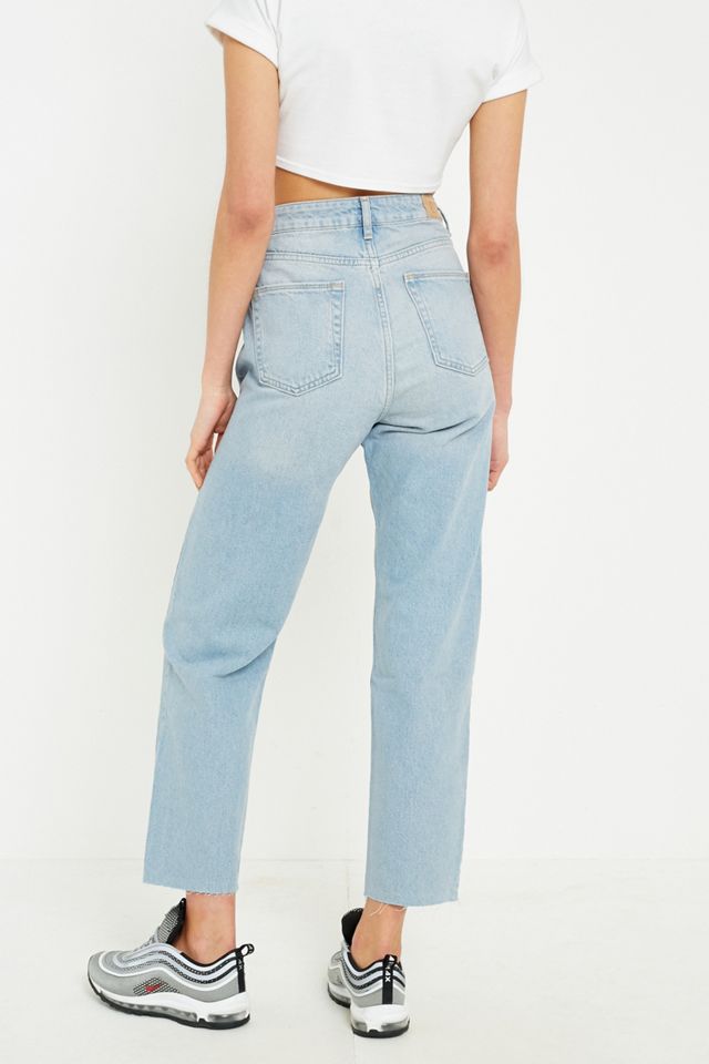 BDG Mom Bleached Raw Hem Jeans #3