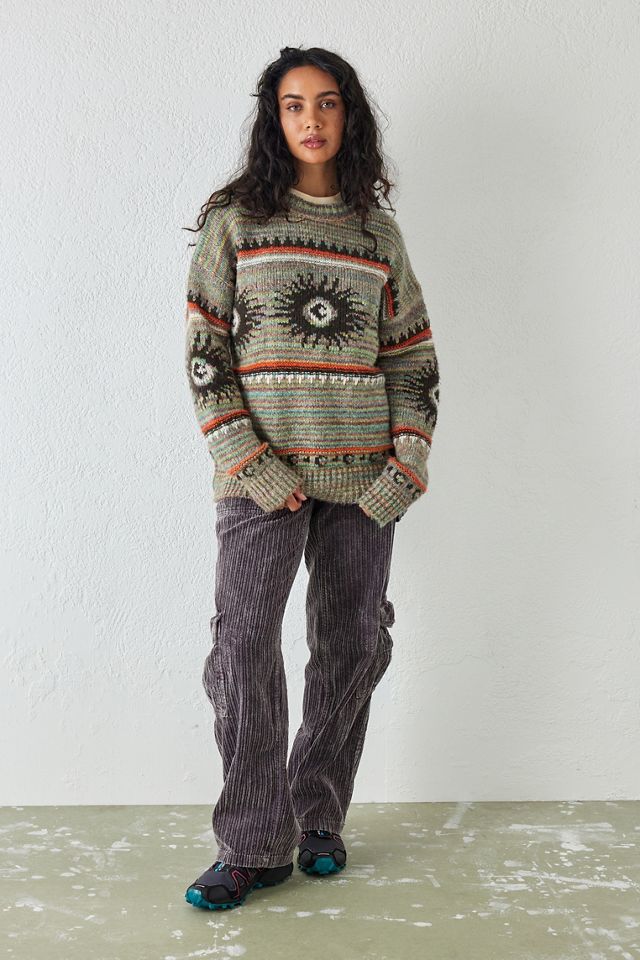 Pantalones Cargo de Pana Aydan Negros BDG #1