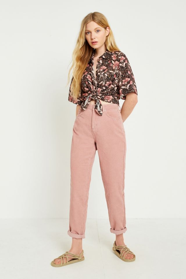 BDG Color Corduroy High-Rise Mom Pant, Urban Outfitters