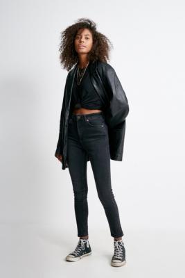 BDG Pine Skinny Worn Black Skinny Jeans | Urban Outfitters UK