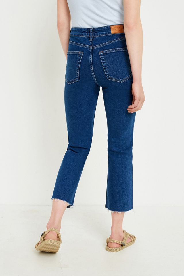 BDG Mid Vintage Blue Kick Flare High-Rise Cropped Jeans #3