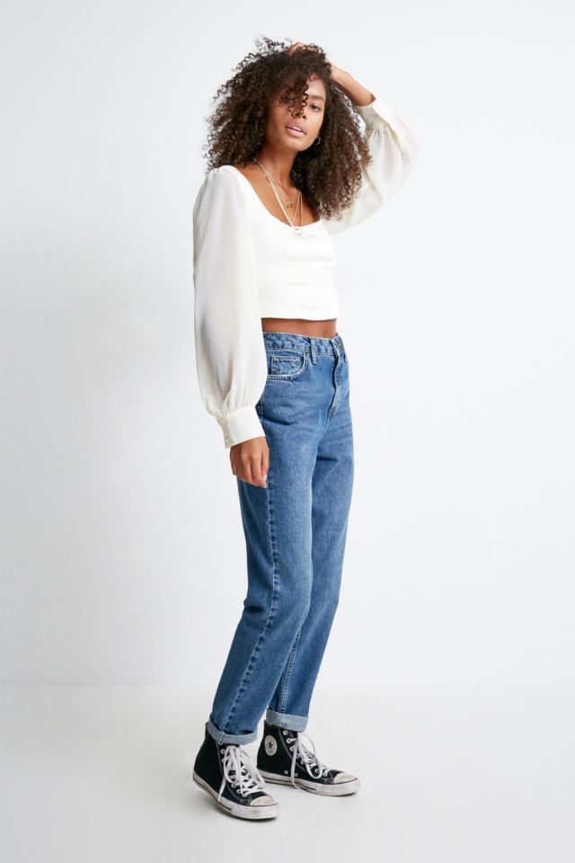 Urban outfitters ripped outlet mom jeans