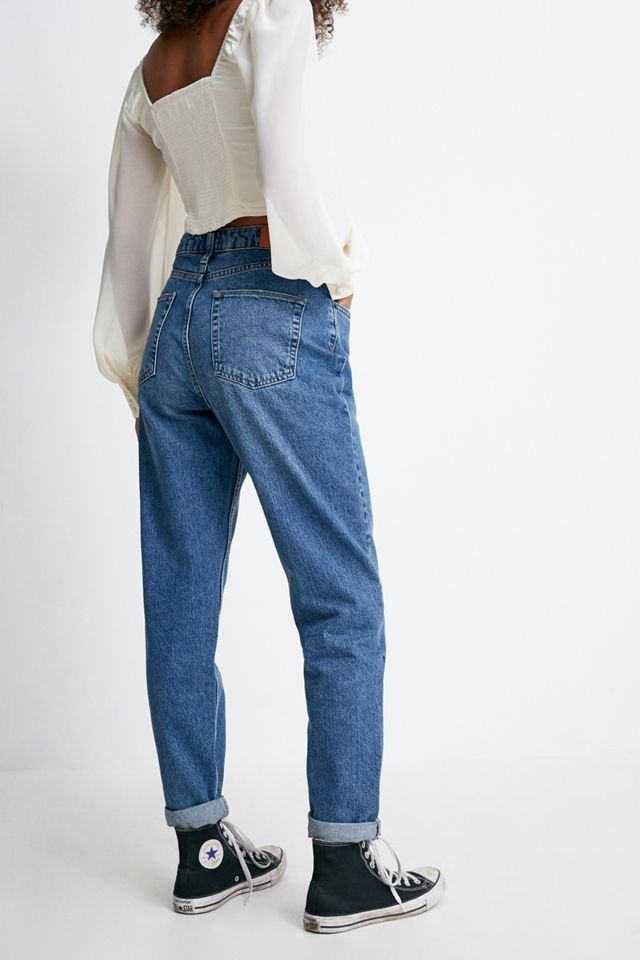 BDG – Mom-Jeans in dunkler Vintage-Waschung  #1