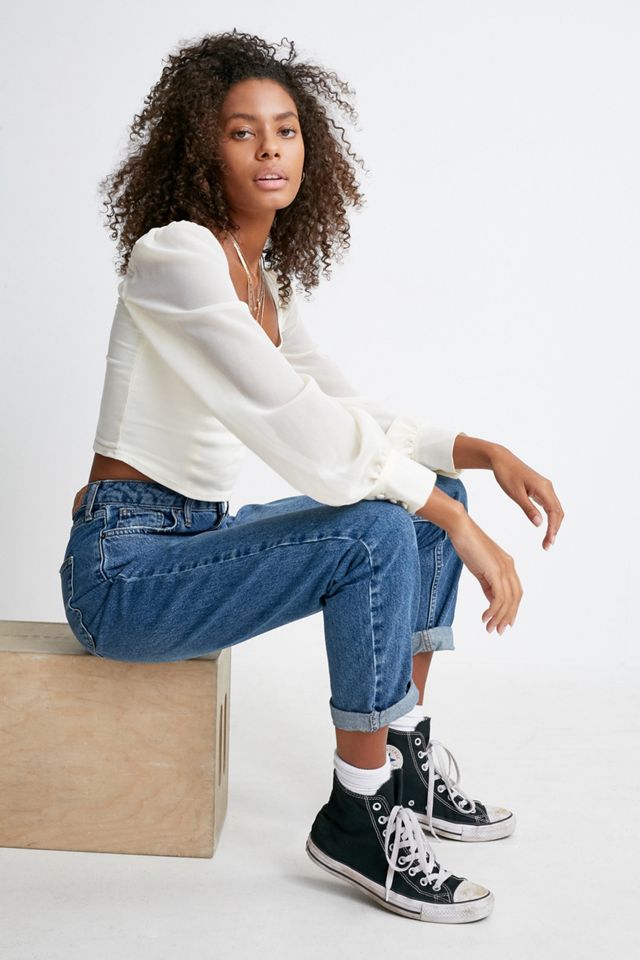 BDG – Mom-Jeans in dunkler Vintage-Waschung  #2