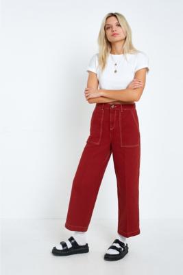 BDG Contrast Stitch Workwear Jeans | Urban Outfitters UK