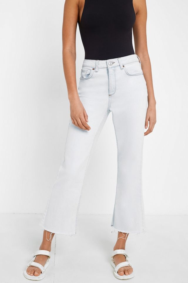 BDG Kick Flare Super Bleach High-Rise Cropped Jeans #1