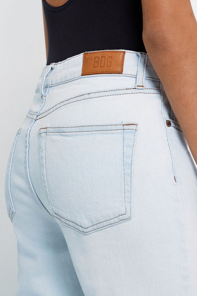 BDG Kick Flare Super Bleach High-Rise Cropped Jeans #4