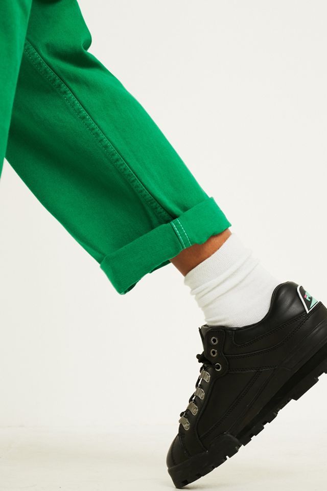 BDG Contrast Stitch Green Workwear Jeans #2