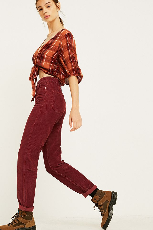 BDG Mom Corduroy Trousers | Urban Outfitters UK