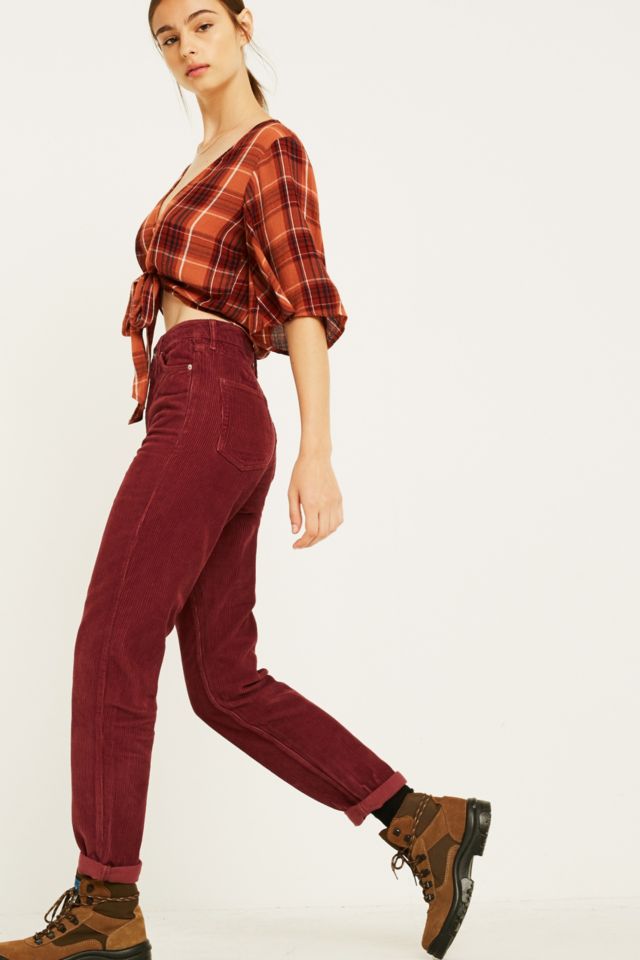 Urban outfitters corduroy mom 2024 jeans