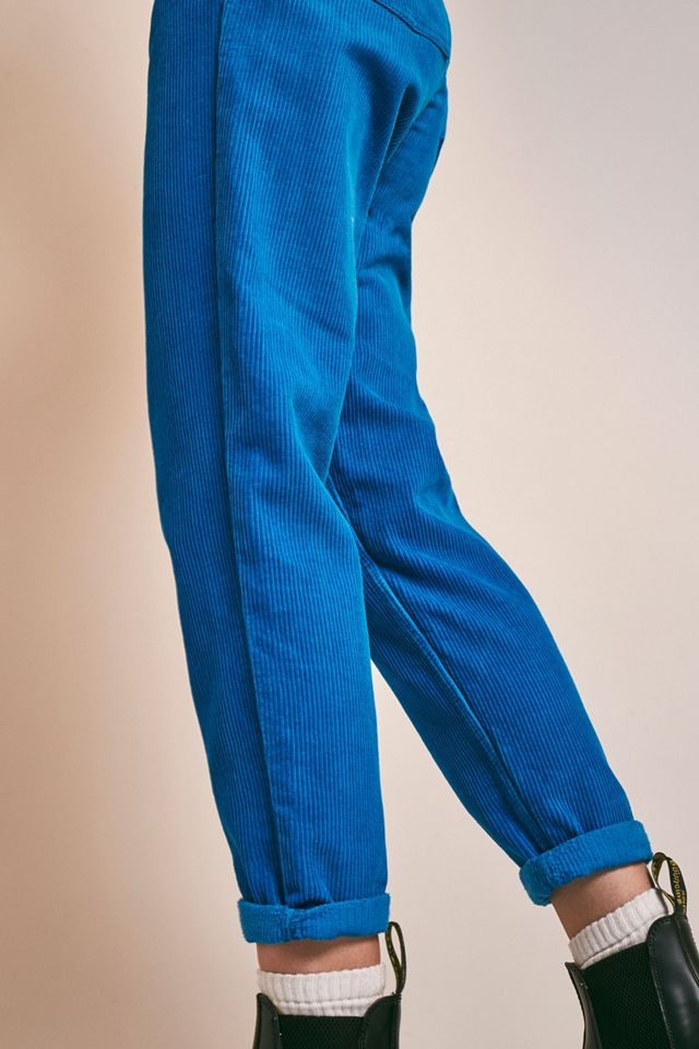 BDG Bright Blue Corduroy Mom Trousers #2