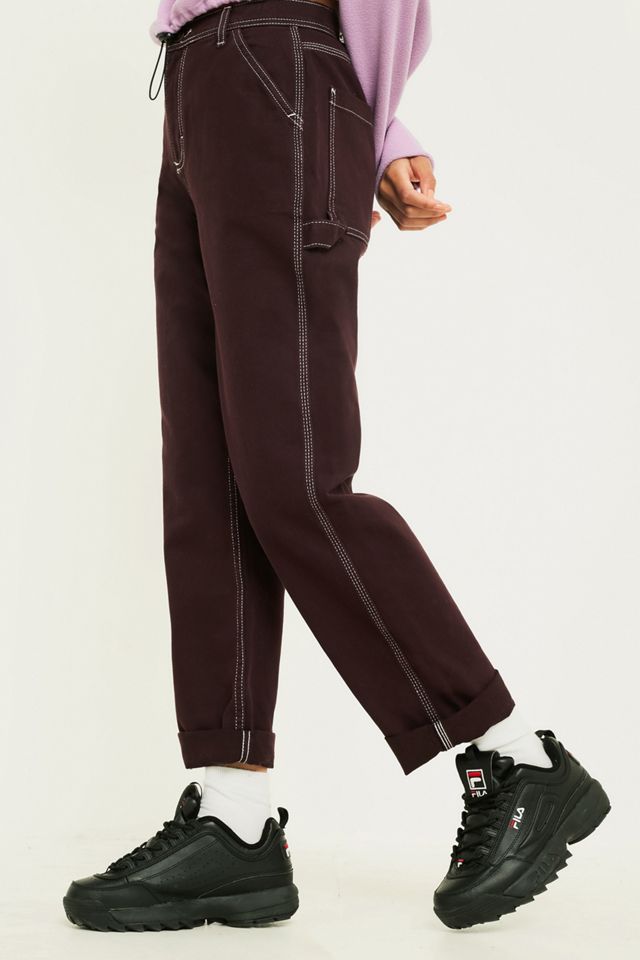 BDG Damson Maroon Abbigliamento da lavoro Jeans #2