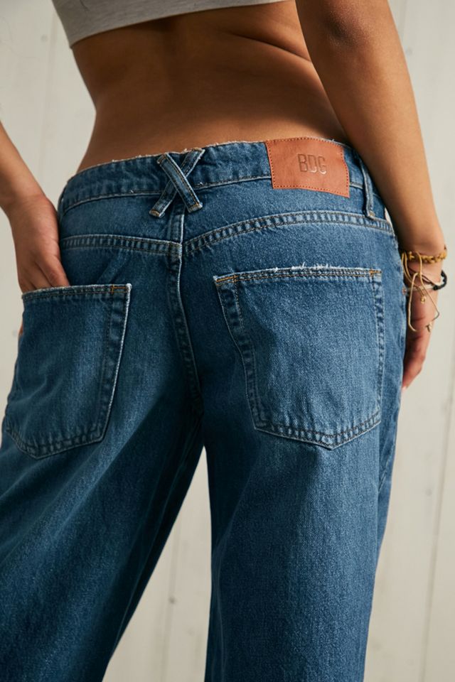 Jeans a Vita Bassa Pozzanghera Indaco BDG #3