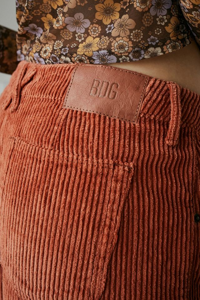 BDG Low Rise Brick Corduroy Puddle Pantalones #1