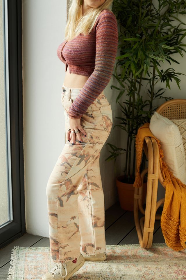 BDG Running Horses Print Boyfriend Jeans #2