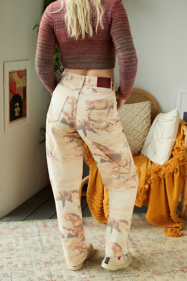 BDG Running Horses Print Boyfriend Jeans #3