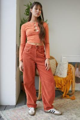 pink corduroy pants urban outfitters