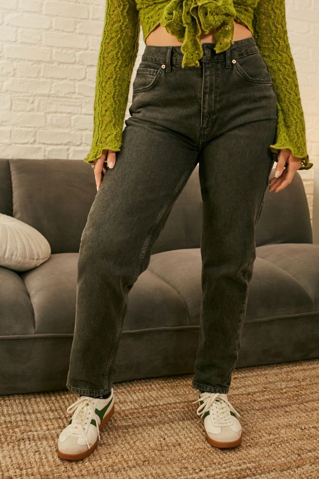 Dark green mom hot sale jeans