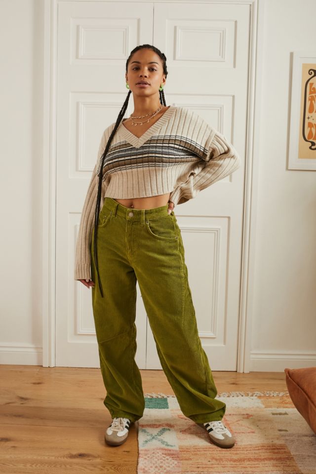 Green corduroy pants urban hot sale outfitters