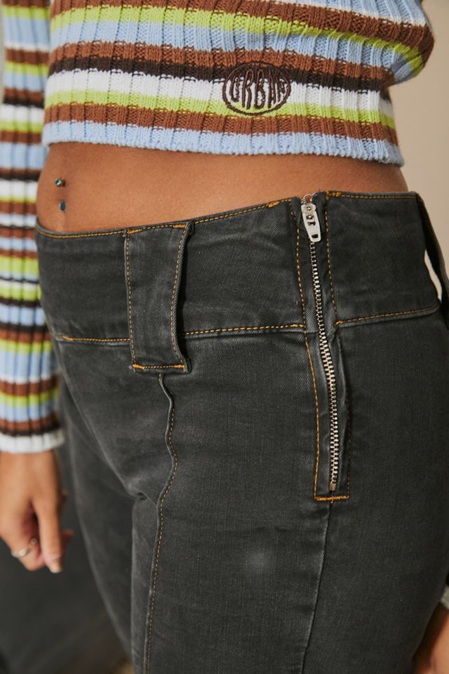 BDG Charcoal Low-Rise Missy Flare Jeans #3