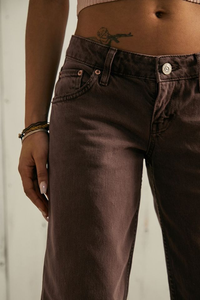 BDG Chocolate Low-Rise Puddle Jeans #1