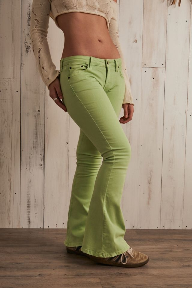 BDG Lime Y2K Low-Rise Flare Jeans #2