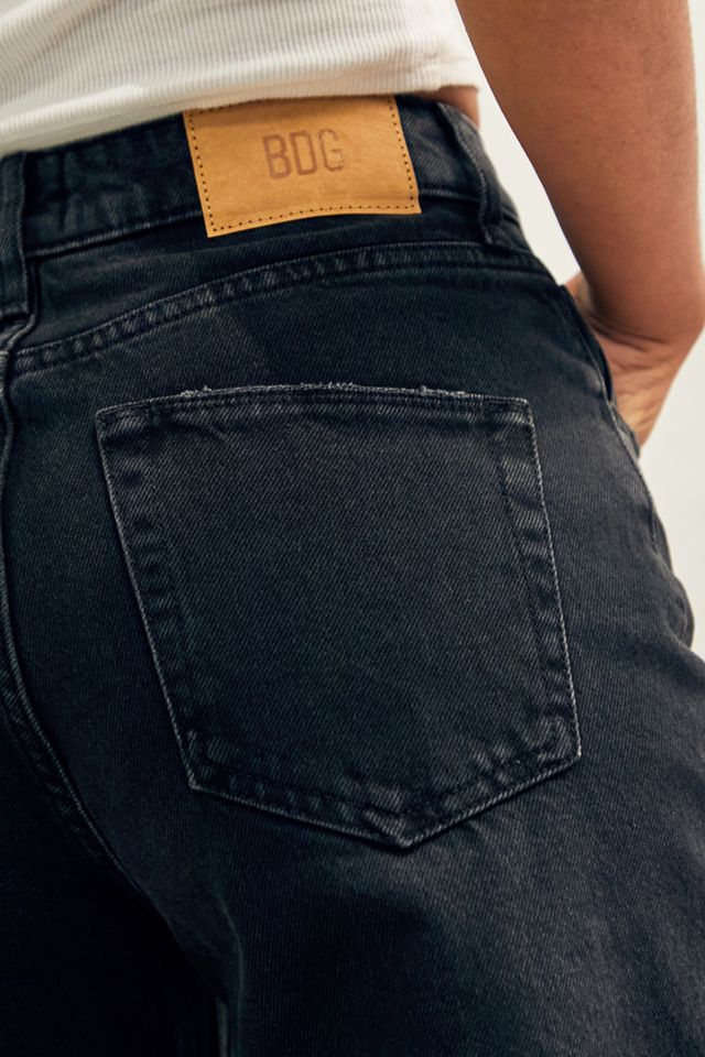 BDG Jeans mamma neri a vita alta distressed  #3