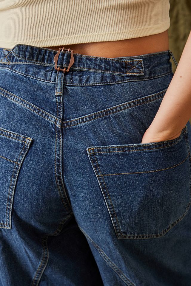 Jeans Boyfriend Logan de Cintura Fruncida y Lavado Enjuagado BDG #6
