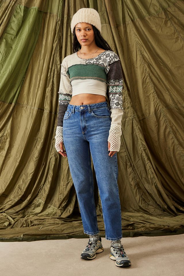 BDG Mittel-Waschung Mutter Jeans #1