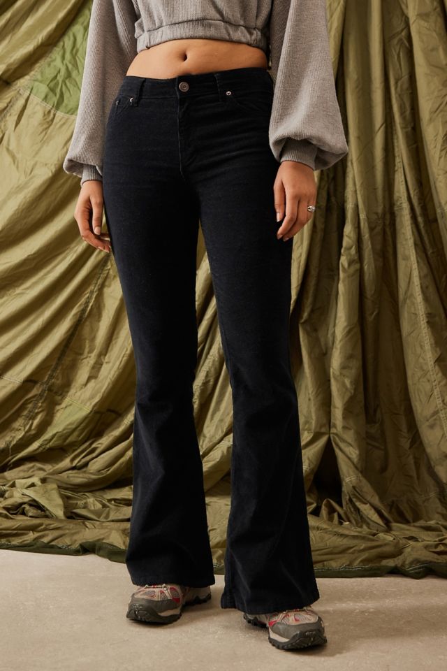 Corduroy flares hot sale