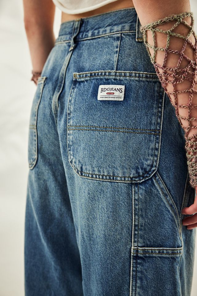 BDG Carpenter Mid-Wash Jeans  #1