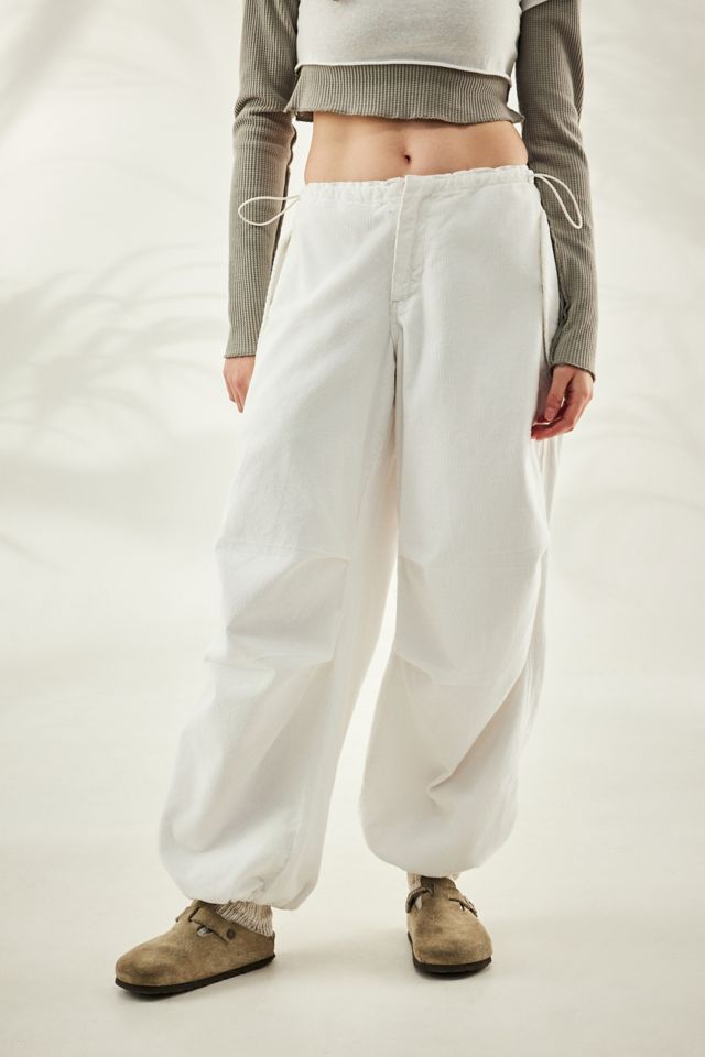 Corduroy sales white pants