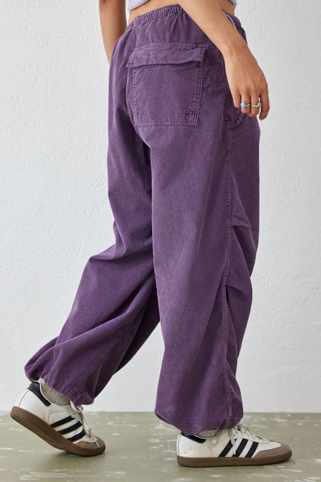 Corduroy purple hot sale pants