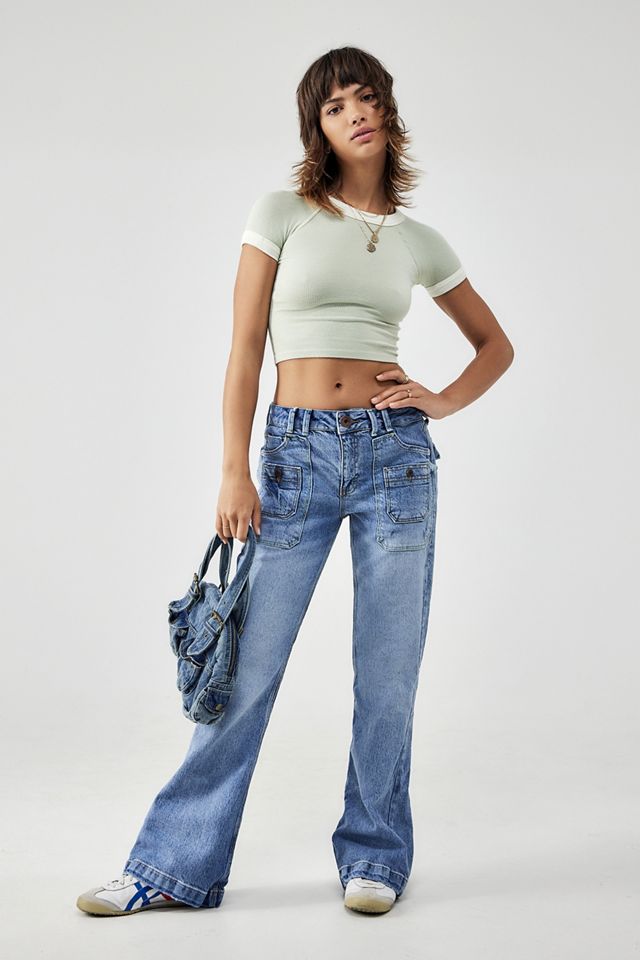 BDG Strappy Flare Jeans Urban Outfitters Turkey, 60% OFF