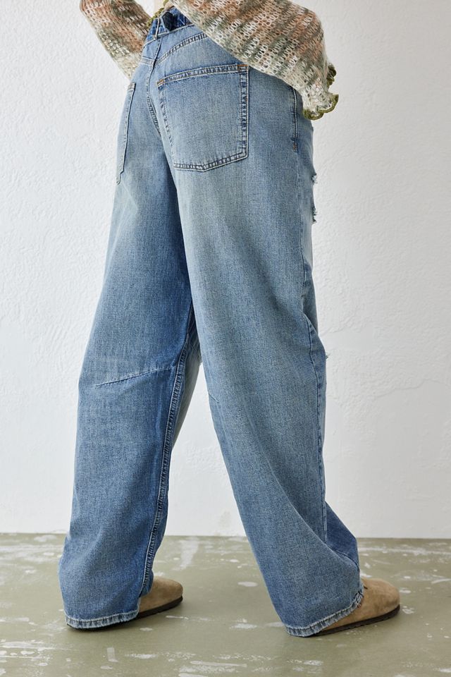 Jeans Boyfriend BDG Logan Cinch Back Rasgados #3